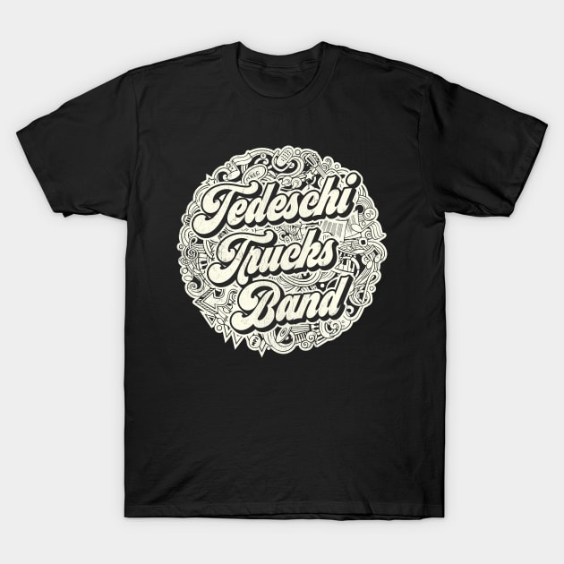 Vintage Circle - Tedeschi Trucks Band T-Shirt by Warred Studio